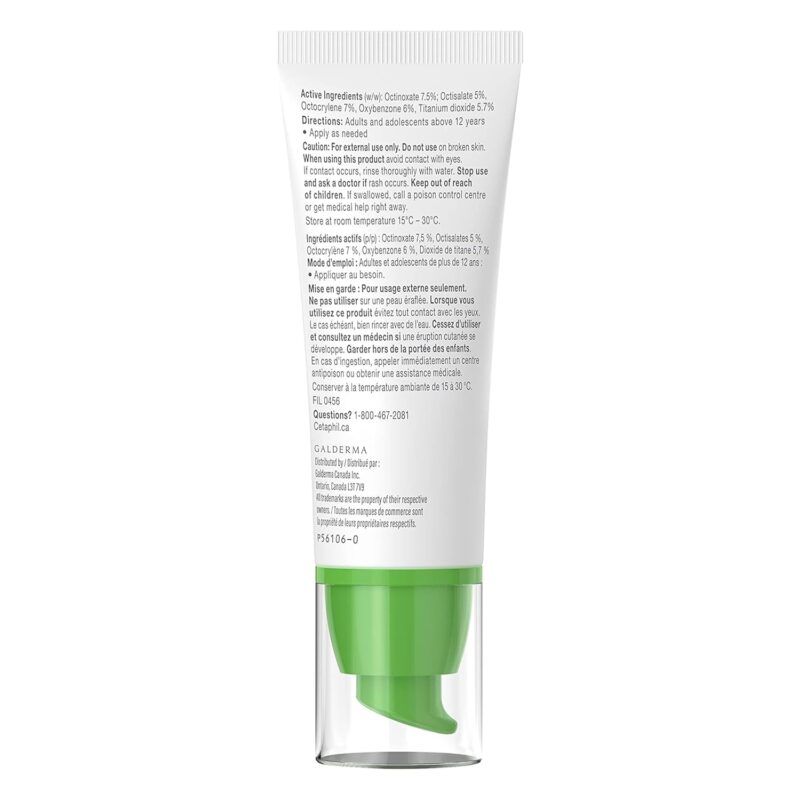 Cetaphil Daily Facial Moisturizer with Sunscreen SPF 50+ - Image 2