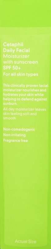 Cetaphil Daily Facial Moisturizer with Sunscreen SPF 50+ - Image 6